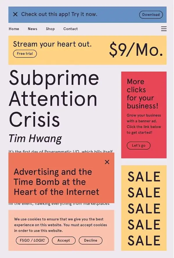 Subprime Attention Crisis cover